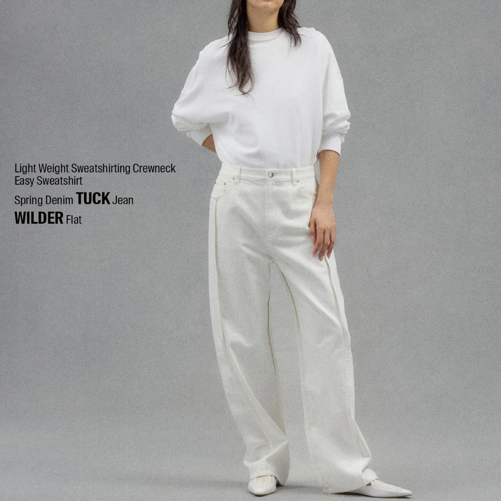 Tibi Tuck Jeans